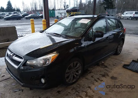2012 Subaru Impreza 2.0I Sport Premium z USA, uszkodzony, nr VIN JF1GPAL64CH205137